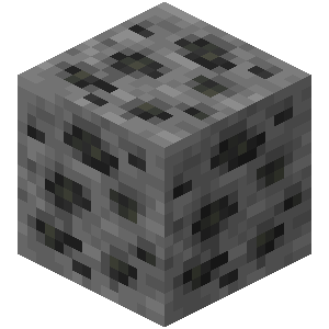 Carbón - Mineral en Minecraft