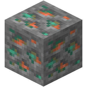 Cobre - Mineral en Minecraft