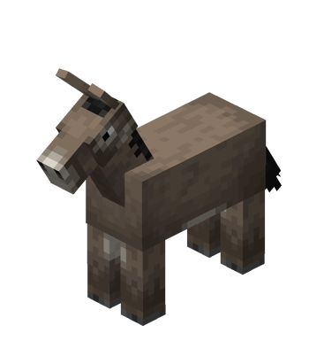 Burro - Animal en Minecraft